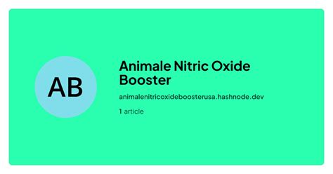 Animale Nitric Oxide Booster