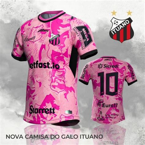 Ituano Lan A Camisa Outubro Rosa Mantos Do Futebol