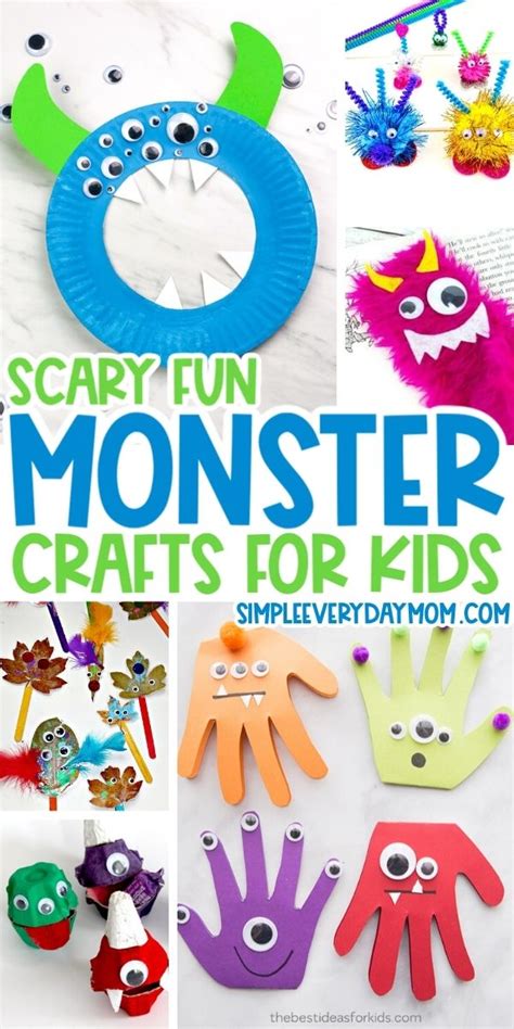 25 Monster Crafts For Kids