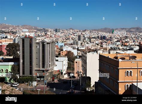 The panoramic view of Abha city, Saudi Arabia Stock Photo - Alamy