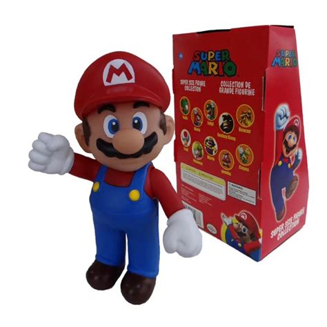 Boneco Super Mario Bros Grande Original Coleção Shopee Brasil