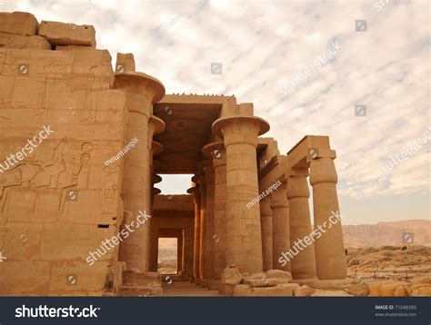 The Hypostyle Hall Of The Ramesseum The Ancient Egyptian Mortuary