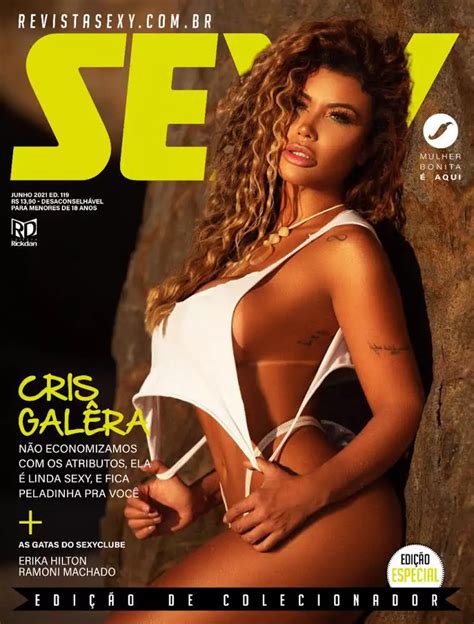 Cris Galêra Nua Na Revista Sexy Clube Brasil Sex Prime