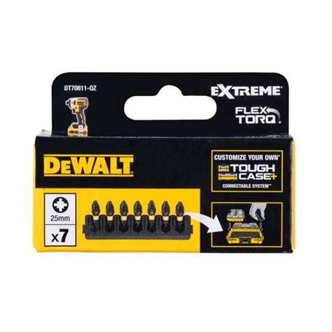 Dewalt Dt Qz Extreme Flextorq Pz Toughcase Mm Screwdriver Bit