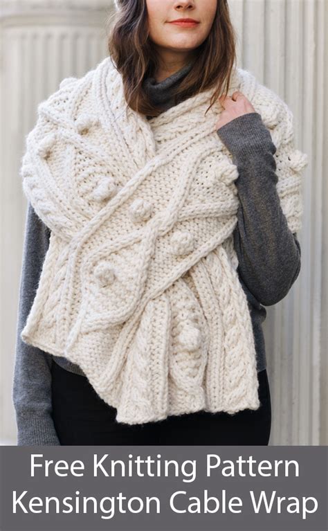 Self Fastening Scarves And Shawls Knitting Patterns In The Loop Knitting