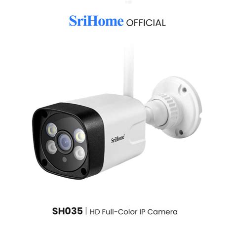 Srihome Sh Mp Hd P Full Color Night Vision Two Way Audio