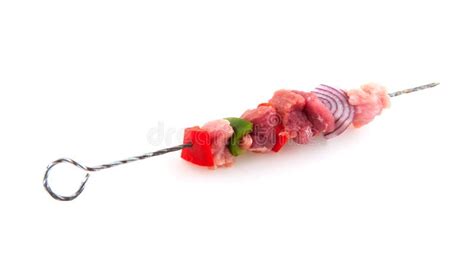 Shaslick Meat Pins For Bbq Stock Photo Image Of White 14528102