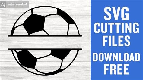 Soccer Ball Svg Free Cut File For Cricut YouTube