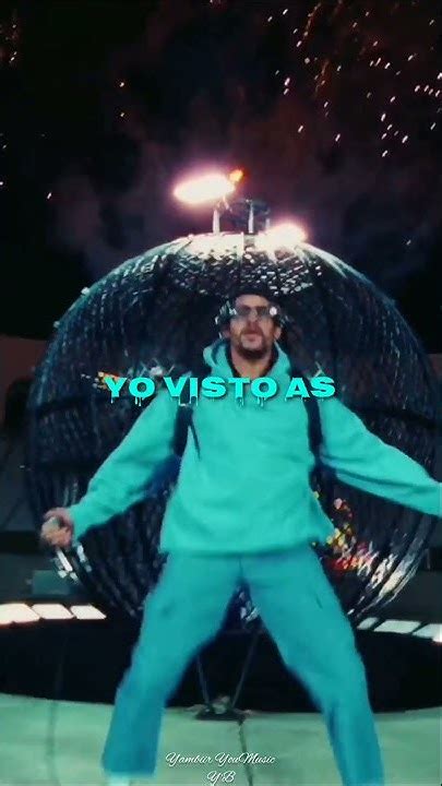 Bad Bunny Yo Visto AsÍ Music Video Youtube