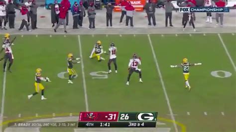 Pass Interference Call At The End Of The Bucs Vs Packers Game 2021