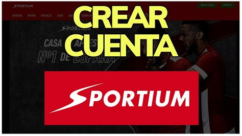 Cómo CREAR CUENTA en SPORTIUM en 2024 La casa de Apuestas