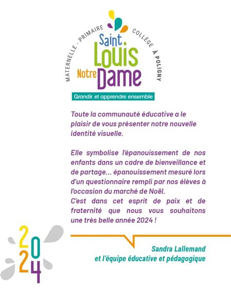 Saint Louis Notre Dame Poligny Ecole Priv E