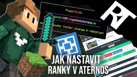 Jak Vytvo It Ranky V Aternos Ranky Na Aternos Serveru Jak Nastavit