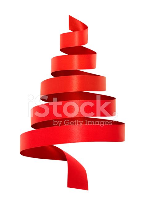 Red Ribbon, Christmas Tree Stock Photo | Royalty-Free | FreeImages