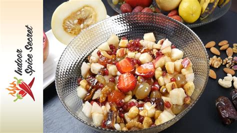 Fancy Fruit Chaat Recipe Chatpati Street Fruit Chaat Recipe Special Ramadan Recipe Youtube