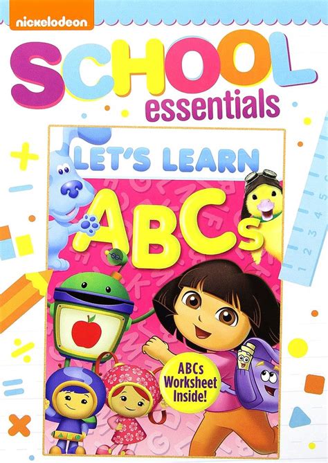 Nickelodeon Lets Learn Abcs Dvd 2014 Nickelodeon