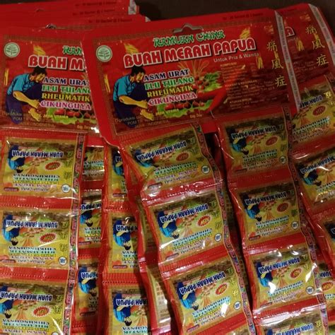 Jual Buah Merah Papua Kapsul Per Sachet Kapsul Shopee Indonesia