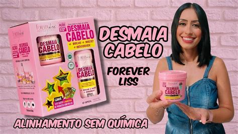 Resenha Desmaia Cabelo Forever Liss Alinhamento Sem Qu Mica Youtube