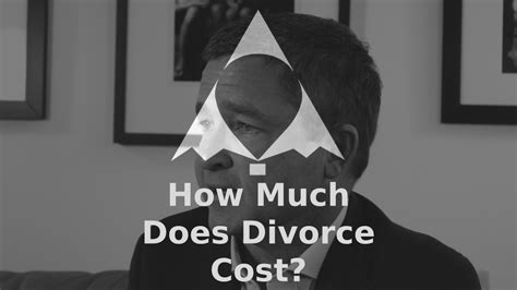 How Much Does Divorce Cost Youtube