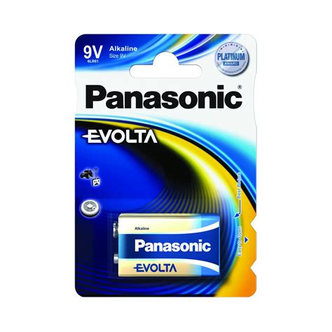 Panasonic Evolta Αλκαλική Μπαταρία 9v 1τμχ Skroutzgr