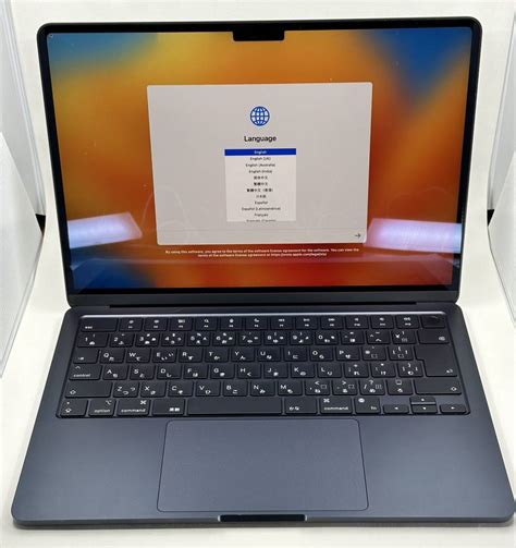 【未使用に近い】13インチmacbook Air（m22022）1tb24gb Ctoフルスペック ミッドナイト極美品appleの落札情報