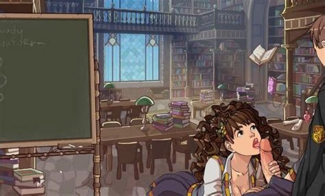 Hogwarts Magic Lessons HARRY POTTER SEX Game Hermione Sucked My Cock After Classes Watch