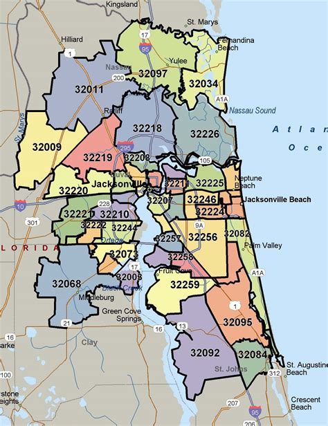 Map Florida Zip Codes - Lani Shanta