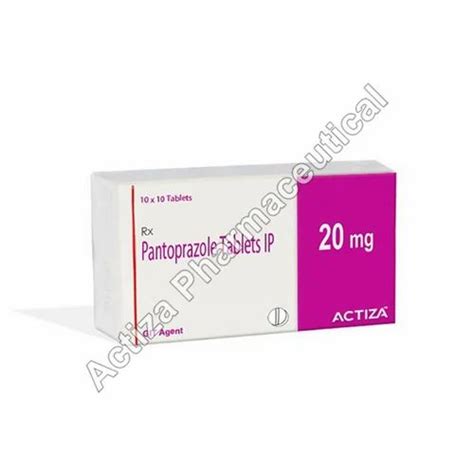 Pantoprazole Tablet 20mg For Digestive Non Prescription At Rs 250box