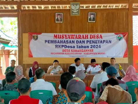 Musyawarah Desa Musdes Dalam Rangka Penyusunan Rencana Kerja