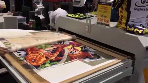 Professional Dye Sublimation System All Over Shirt Transfer YouTube