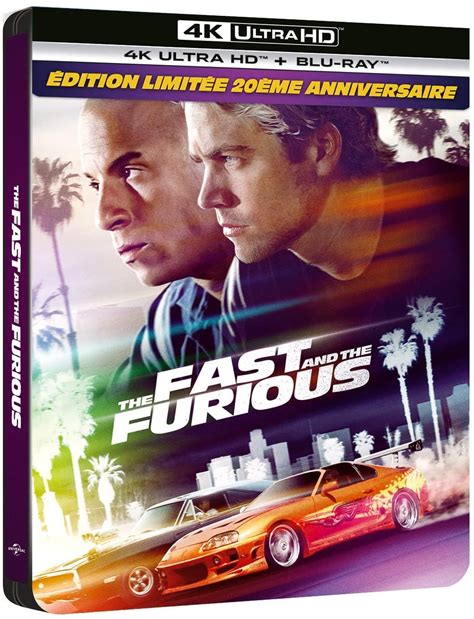 Coffret Fast And Furious Steelbook Blu Ray K Ultra Hd Steelbook Jeux