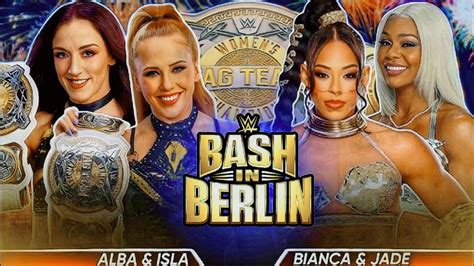 Alba Fyre Isla Dawn Vs Bianca Belair Jade Cargill Tag Titles Full