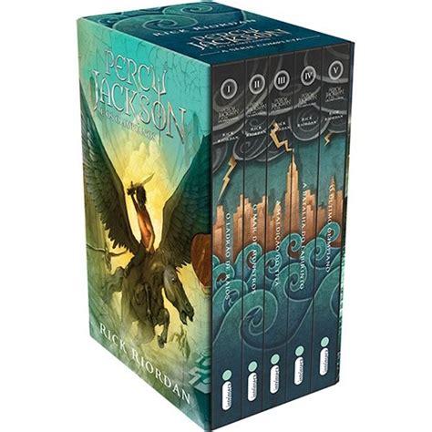 Livro Box Percy Jackson E Os Olimpianos 5 Volumes R 60 00 Em