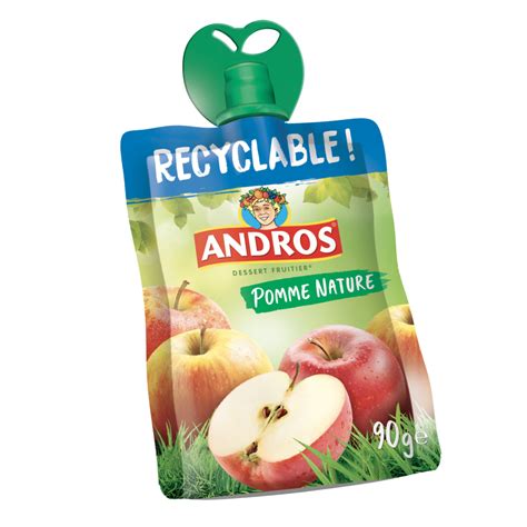 Gourde Compote Pomme All G E En Sucres G Andros Foodservice