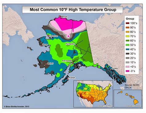 Brian Bs Climate Blog Alaska High Temperature Categories