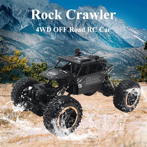 Coche Todoterreno Teledirigido Wd Rock Crawler Para Ni Os