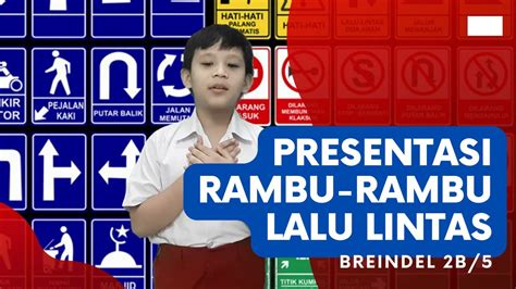 Rambu Lalu Lintas Tugas Anak SD Kelas 2 YouTube