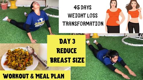 Reduce Breast Size Day 3 45 Days Weight Loss Transformation Chest