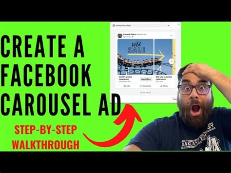 Facebook Carousel Ads How To Create Facebook Carousel Ads Tutorial