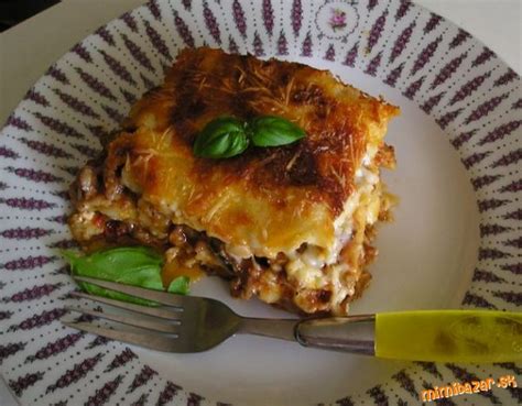 Lasagne S Bakla Nom A Om Kou Bolognese Mimibazar Sk