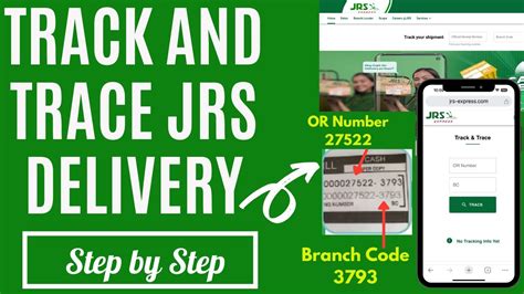 How To Track Jrs With Tracking Number Howtotrackjrsexpress