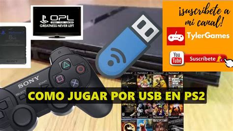 PS2 USB TUTORIAL COMO JUGAR JUEGOS POR USB PLAYSTATION 2 YouTube