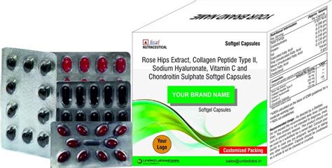 Rose Hips Extract Collagen Peptide Type Ii Sodium Hyaluronate Vitamin C And Chondroitin