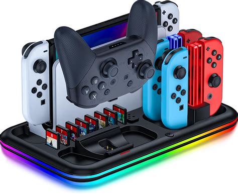 Amazon Rgb Switch Charger Dock For Nintendo Switch Switch Lite