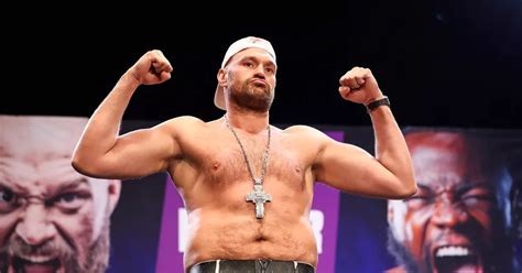 Tyson Fury Plans To Weigh In At Career Heaviest For Deontay Wilder