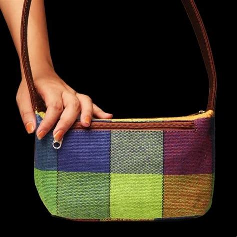 Jute Leather Vanity Bag Multicolor At Rs 249 00 Uttarpara North 24