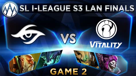 Secret Vs Ig Vitality Game Sl I League Starseries S Lan Finals