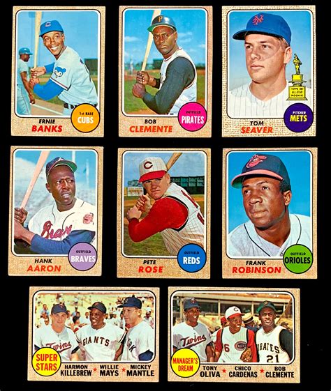 Lot Detail 1968 Topps Baseball Complete Set 598