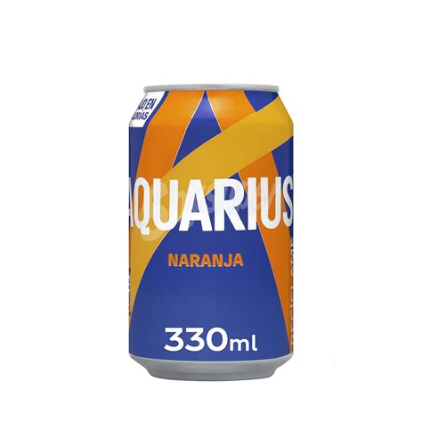 Aquarius Aquarius Bebida Isot Nica Con Sabor A Naranja Lata De Cl