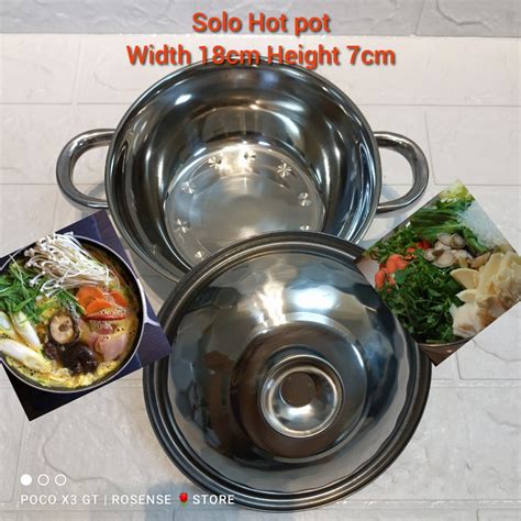Cm Solo Hotpot One Person Hot Pot Steamboat Shabu Shabu Japanese Healthy Home Cook Induction